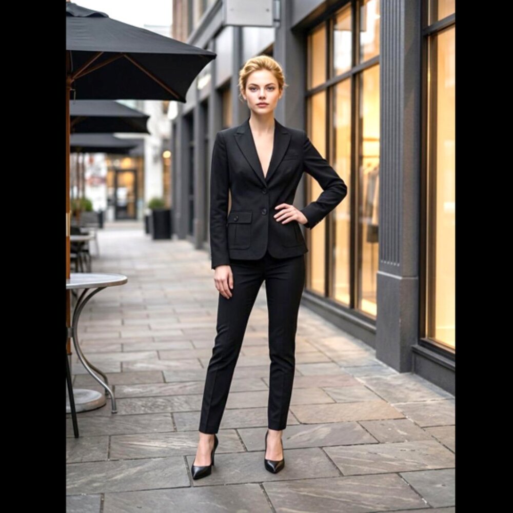 Talbots Black Tailored Blazer – Petite Size 2P 🖤🧥